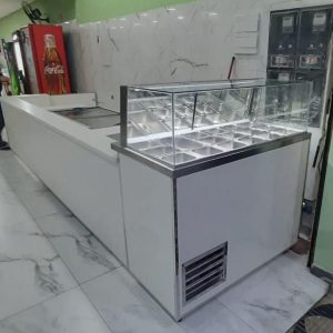 Fábrica de balcão Refrigerado para Frutas e Acompanhamentos para Açaí